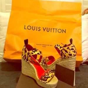 Jungle wedge sandal LV